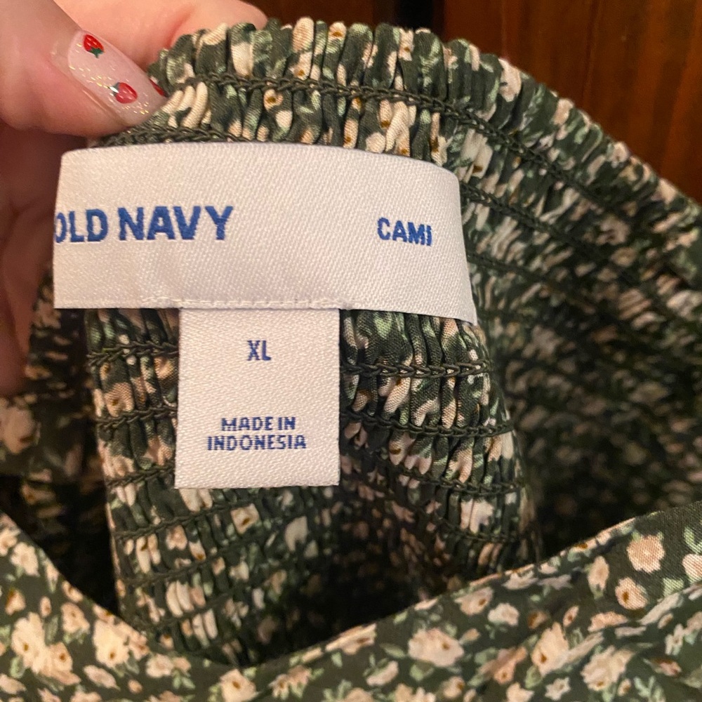 Floral Green Dress - Picture 2 of 2